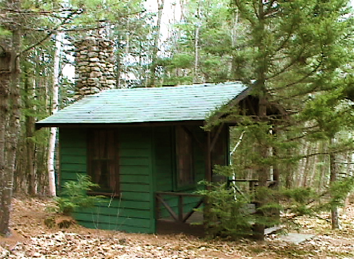 Chalet from trail