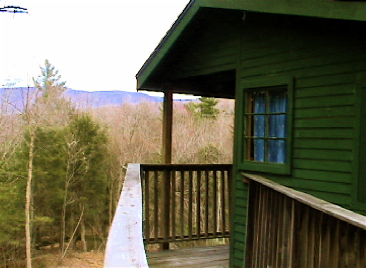 View from deck
