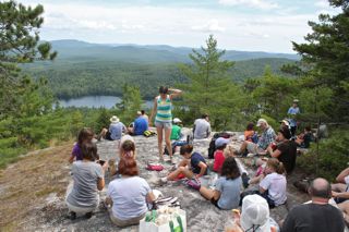 Horseshoe Pond overlook