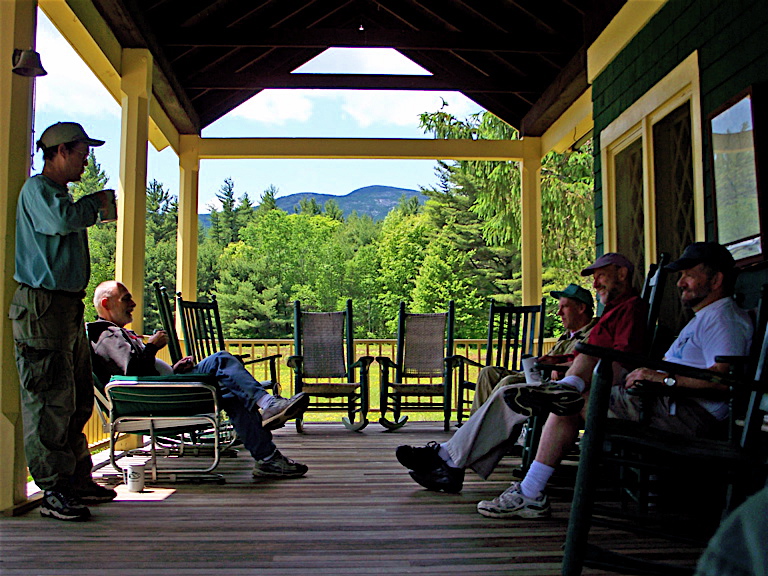 Lodge porch